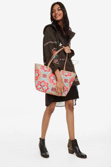 desigual shopper capri|Boho Shopper .